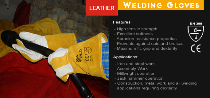 Leather Welding Gloves